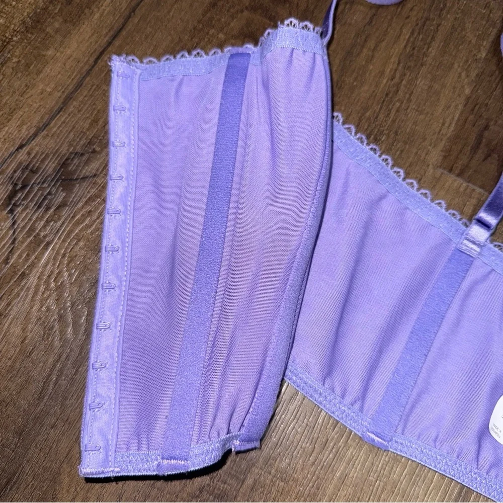 NWT Target Auden Purple Corset Top